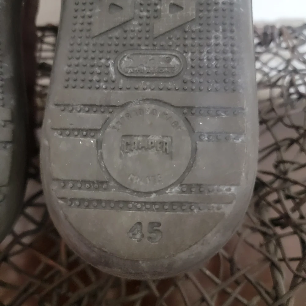 Camper Beetle Casual Ankle Shoes Boots Red Brown Size  11 U.S 45 EU - Picture 11 of 14